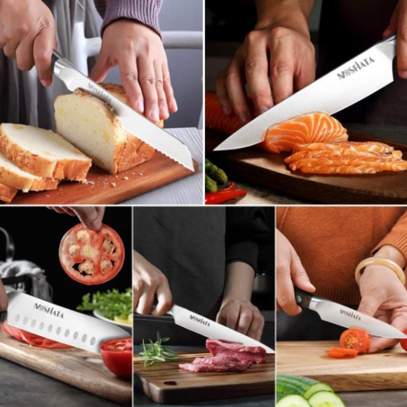 MOSFiATA "Combo" Special - 7 pcs KNIVE SET  (Brown) - Picture 15 of 16